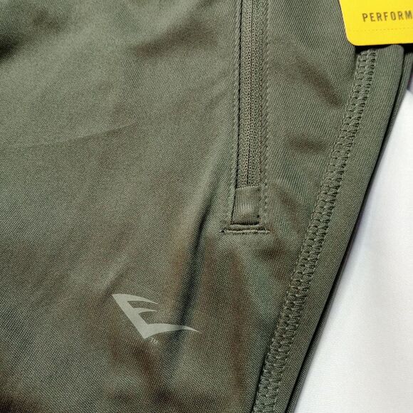 Everlast Men's Elastic Waist Athletic Joggers Pants Zip Pockets NWT Small - Picture 4 of 5